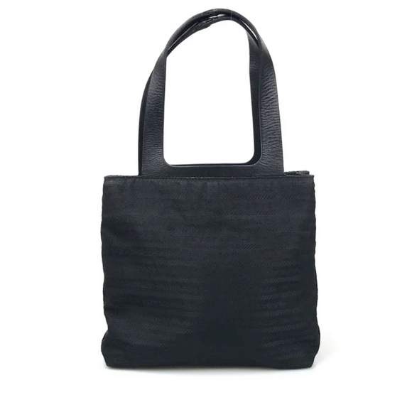 PRADA Panier handbag - black with dust bag - Picture 1 of 9